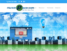Tablet Screenshot of marketpacer.com